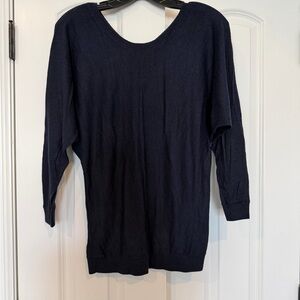 Vince Midnight Blue Crew Neck Sweater